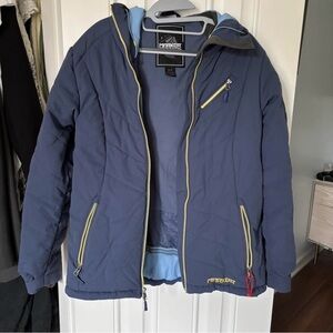 Marcer blue ski jacket
